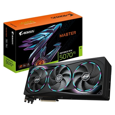Gigabyte RTX 5070 Ti AORUS MASTER 16GB GDDR7 Graphics Card Gigabyte RTX 5070 Ti AORUS MASTER 16GB GDDR7 Graphics Card